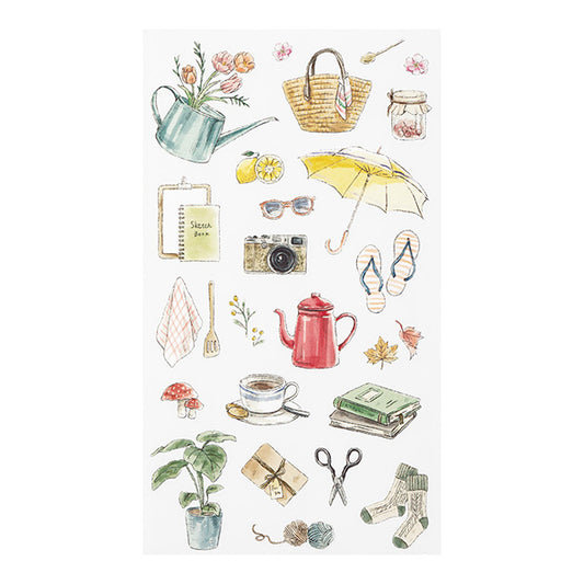 Midori Transfer Sticker — Tools for Living — sticker detail