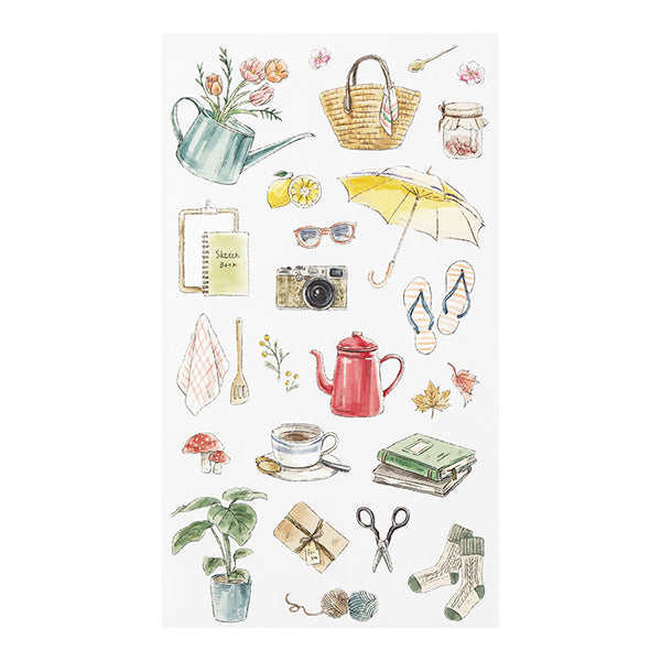 Midori Transfer Sticker — Tools for Living — sticker detail