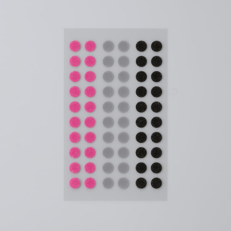 Stalogy Circular Masking Tape Patches — rolled out on paper