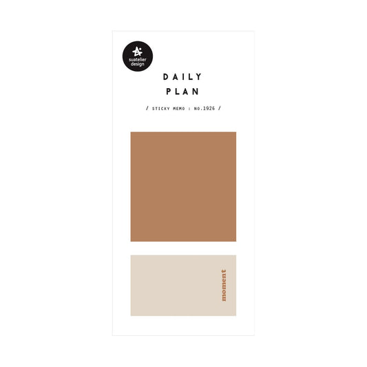 Suatelier Daily Plan 20 Sticky Memo — detail view