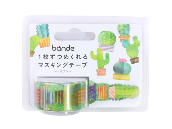 Bande Cactus Roll Sticker (BDA291) | Washi Wednesday