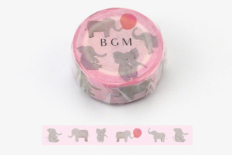 BGM Elephant Washi Tape (BM-LA022)