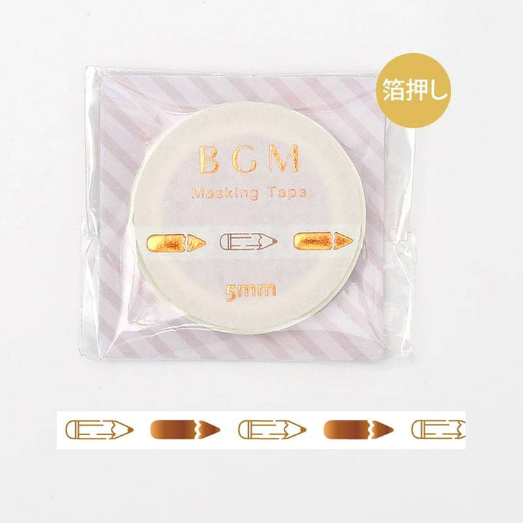 BGM Pencil Washi Tape