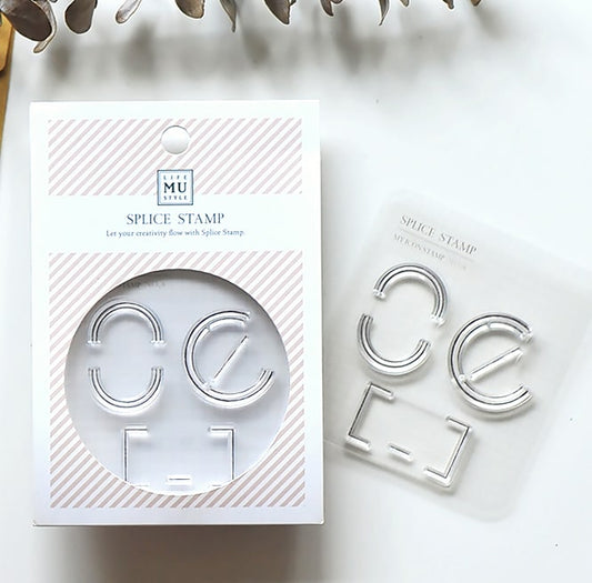 MU Craft My Icon Stamp 08 (Shapes) — stamp front