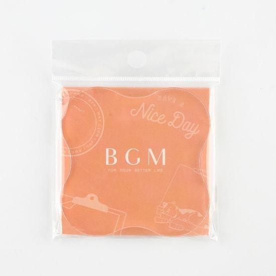 BGM Acrylic Block — L — front view