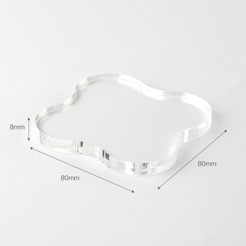 BGM Acrylic Block — L — detail view
