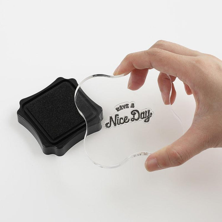 BGM Acrylic Block — L — angle view