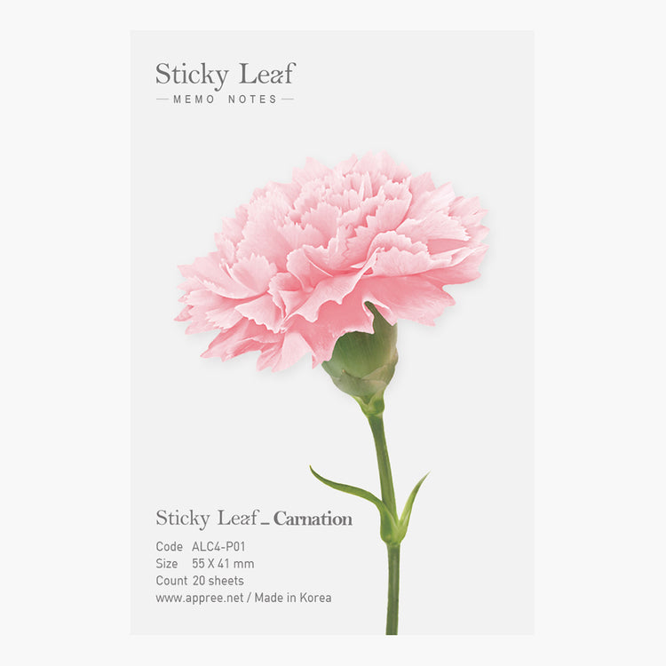 Appree Sticky Leaf Carnation Pink S