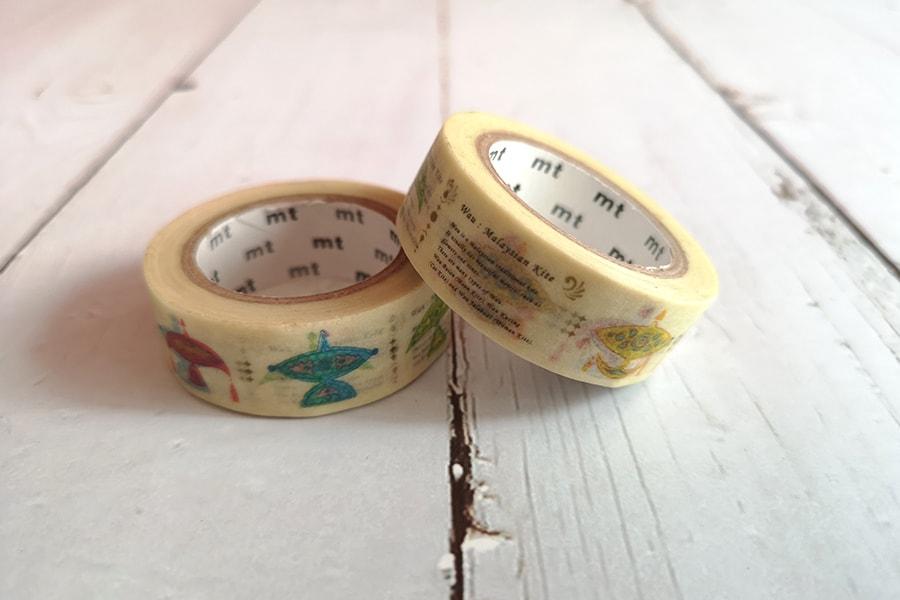 mt Expo KL Limited Edition Washi Tape — Wau — roll front
