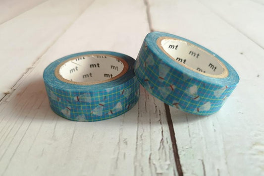 mt Expo KL Limited Edition Washi Tape — Badminton — roll front