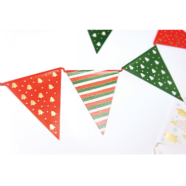 D'Won Bunting — Christmas Trees — detail view