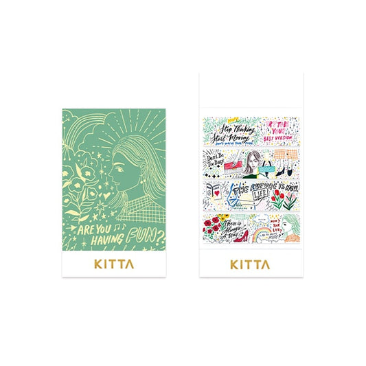 KITTA Washi Tape — Drawing — roll front