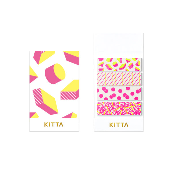 KITTA Special Washi Tape — Graphic — roll front