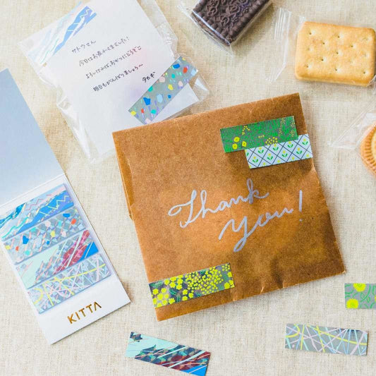 KITTA Special Washi Tape — Pop — pattern detail