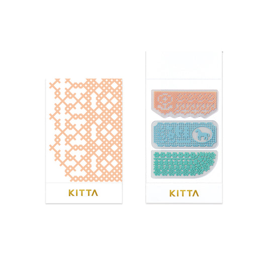 KITTA Clear Tape — Lace — roll front