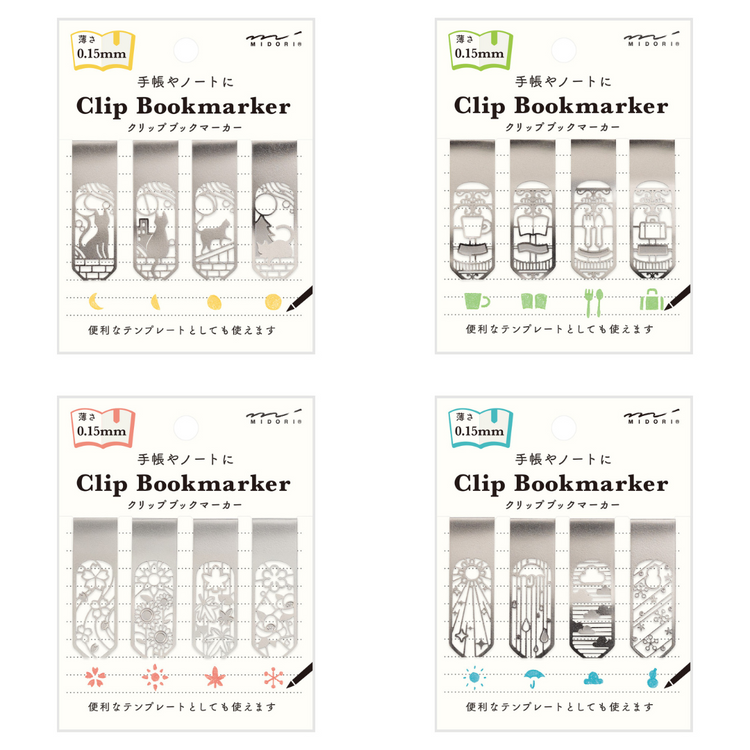 Midori Clip Bookmarker — front view
