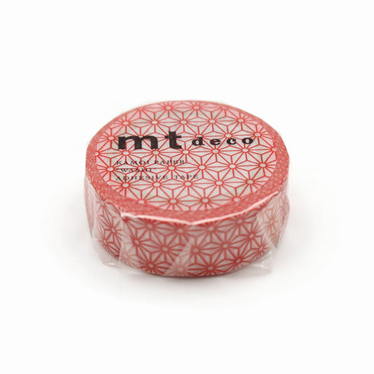 mt Deco Washi Tape — Asanoha Shuaka — pattern detail