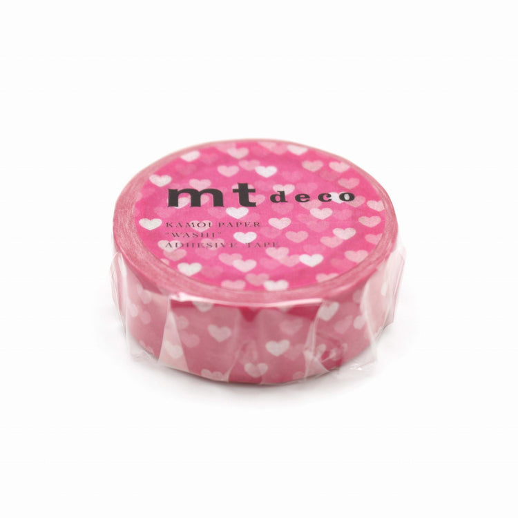 mt Deco Washi Tape — Heart Spot — pattern detail