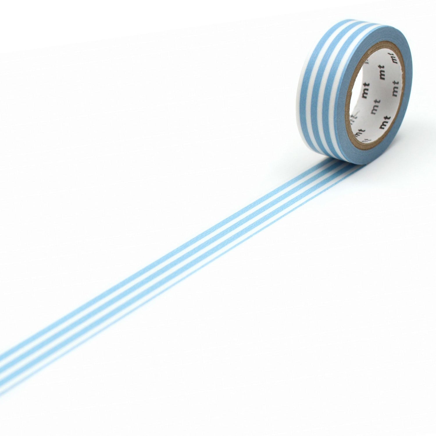 mt Deco Washi Tape — Border Ice — roll front