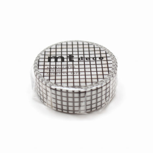 mt Deco Washi Tape — Hougan Black — pattern detail