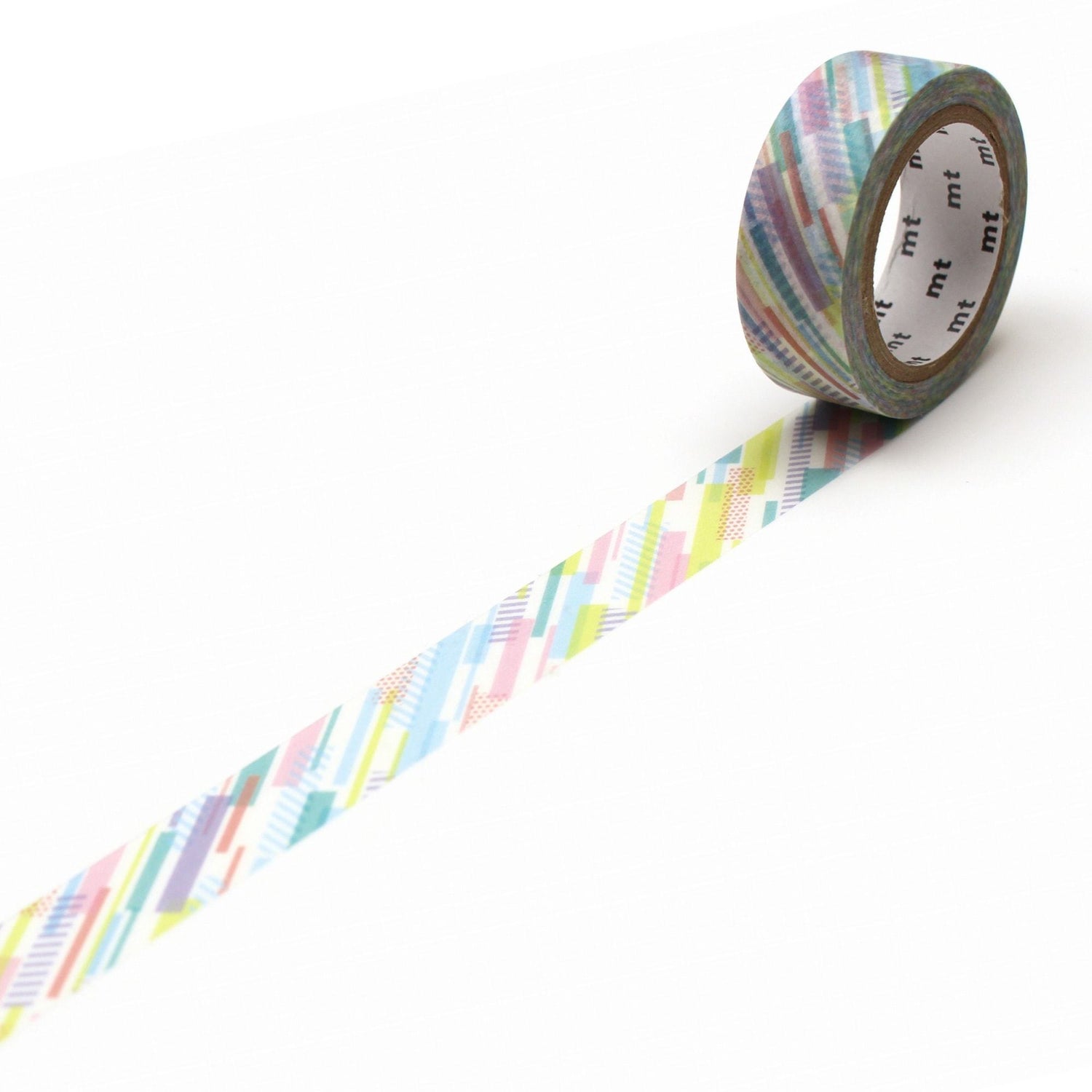 mt Deco Washi Tape — Light — roll front
