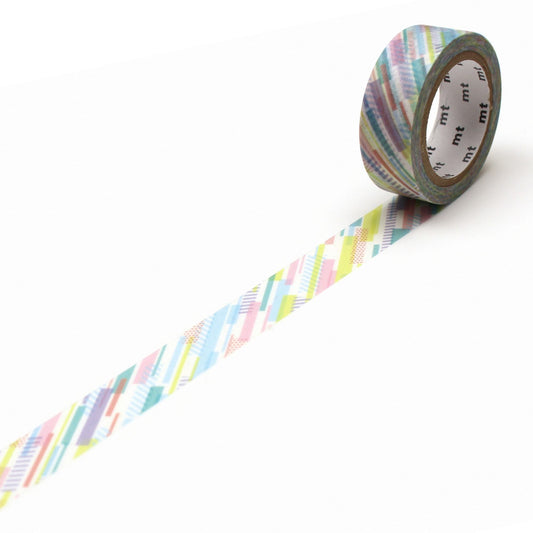 mt Deco Washi Tape — Light — roll front