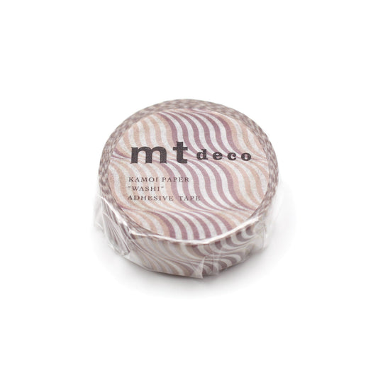 mt Deco Washi Tape — Wave Stripe — pattern detail