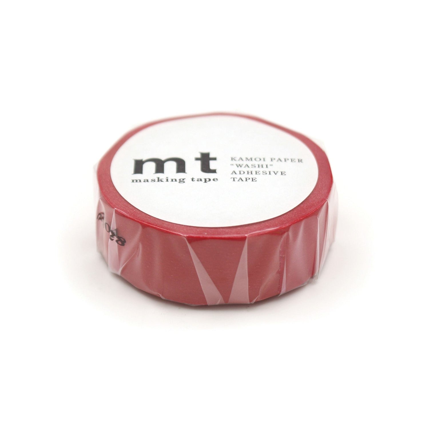 mt Basic Washi Tape — Red 7m — pattern detail
