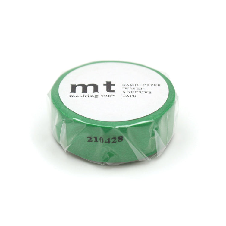 mt Basic Washi Tape — Green 7m — pattern detail