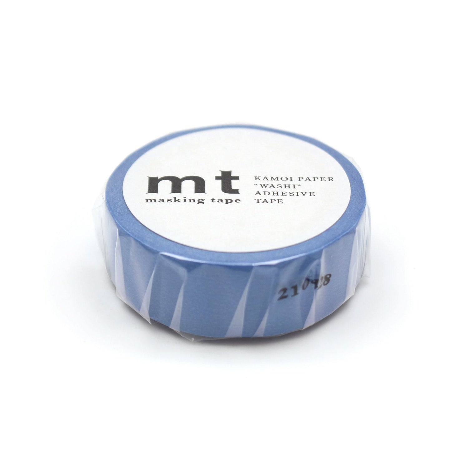 mt Basic Washi Tape — Blue 7m — pattern detail