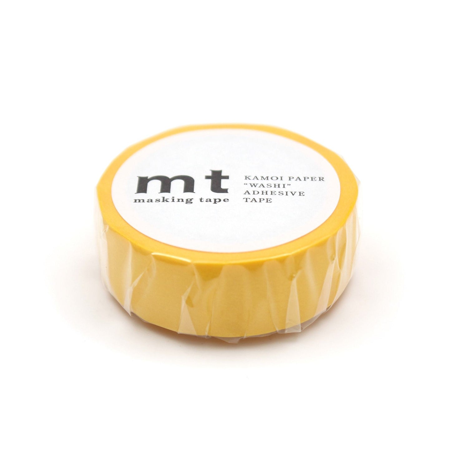 mt Basic Washi Tape — Yellow 7m — pattern detail
