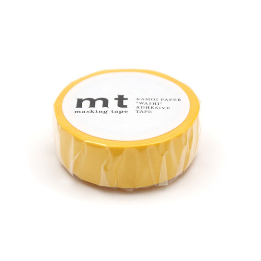 mt Basic Washi Tape — Yellow 7m — pattern detail
