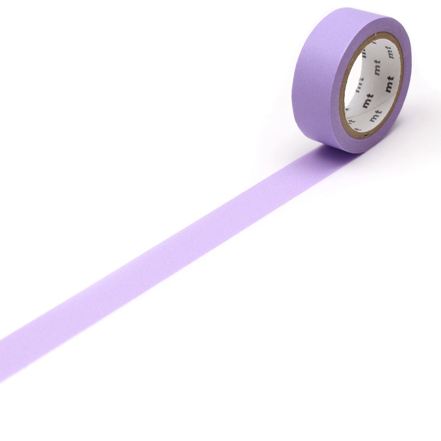 mt Basic Washi Tape — Lavender 7m — roll front