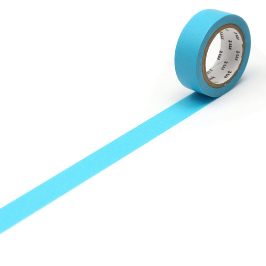 mt Basic Washi Tape — Mizu 7m — roll front