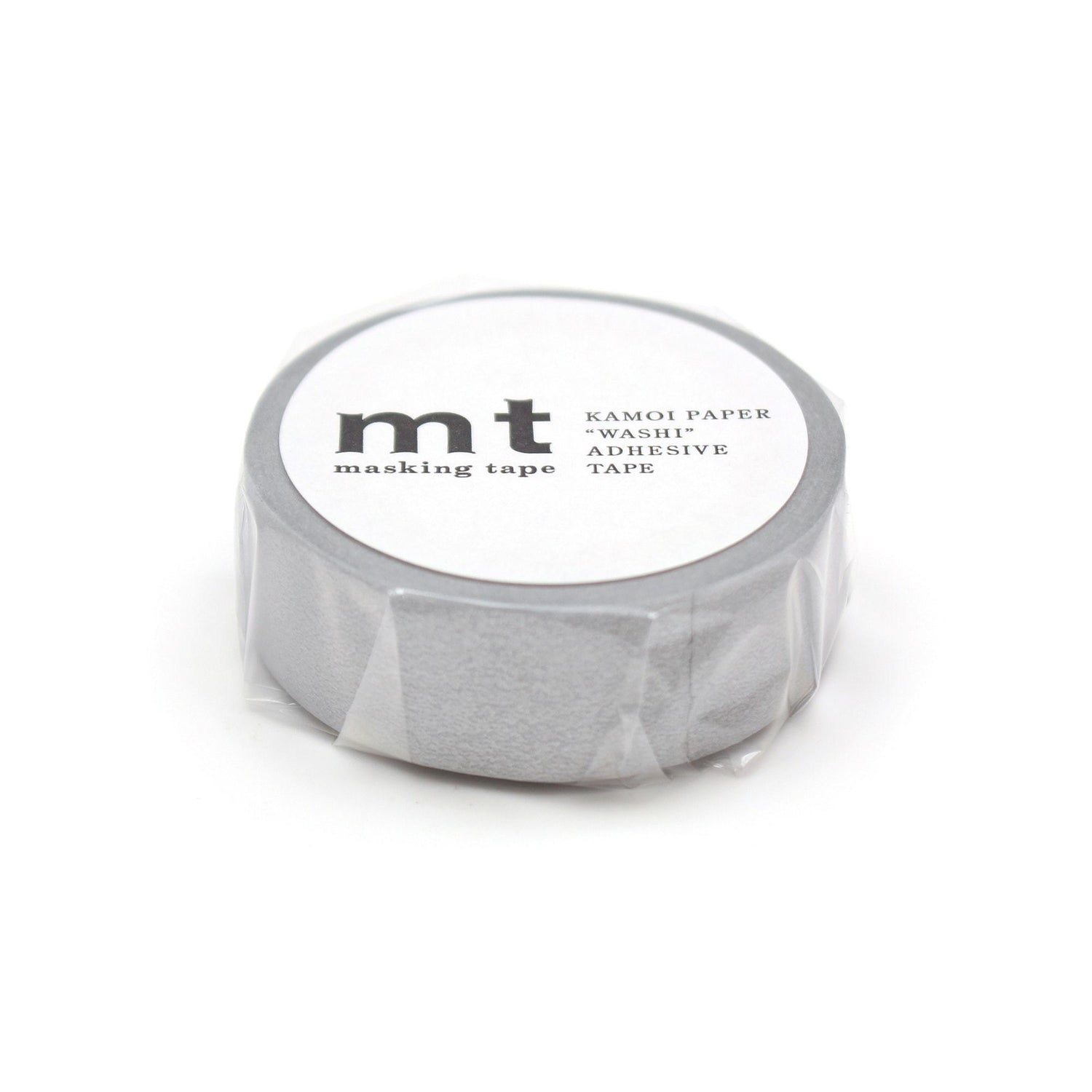 mt Basic Washi Tape — Silver 7m — pattern detail