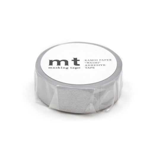 mt Basic Washi Tape — Silver 7m — pattern detail