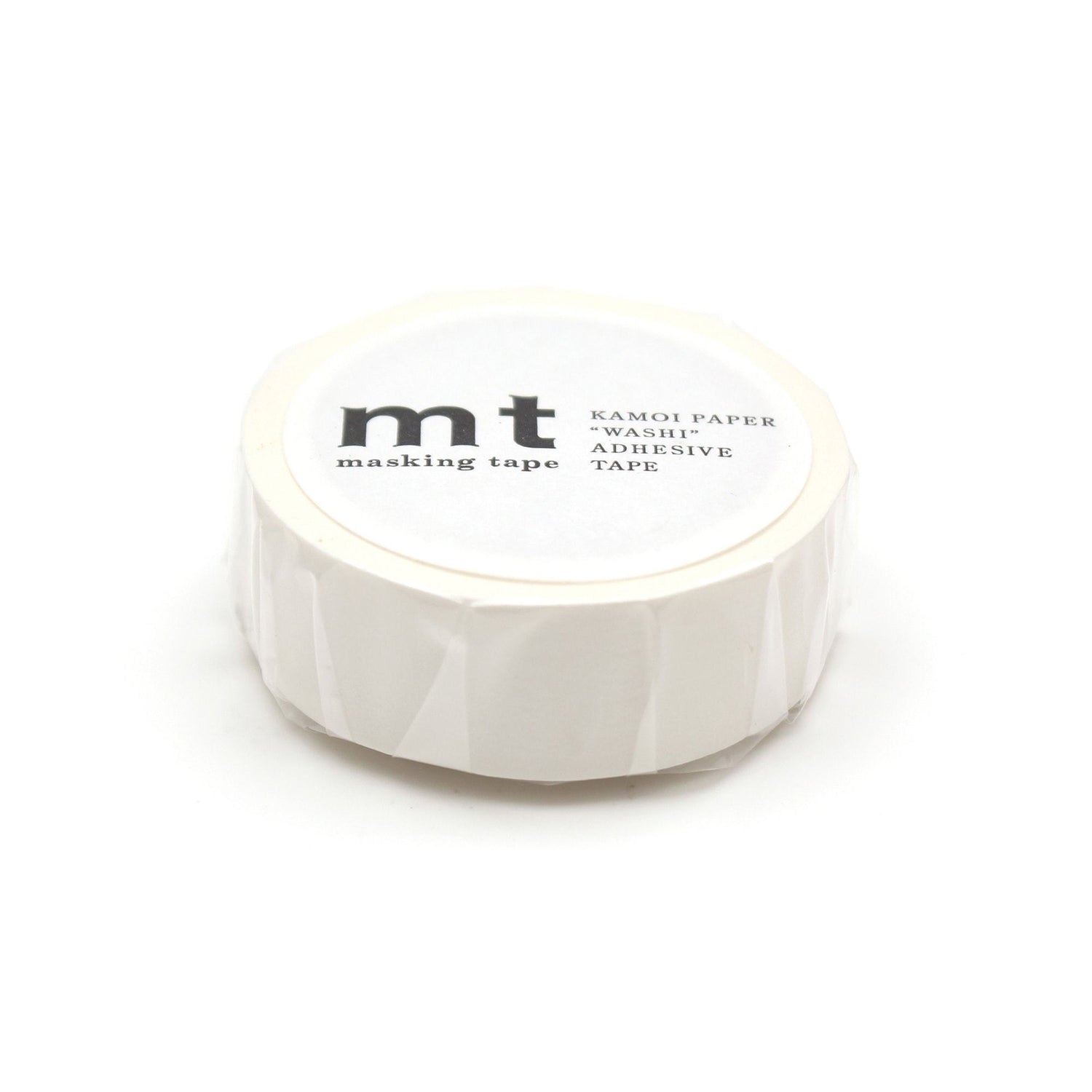 mt Basic Washi Tape — Matte White 7m — pattern detail