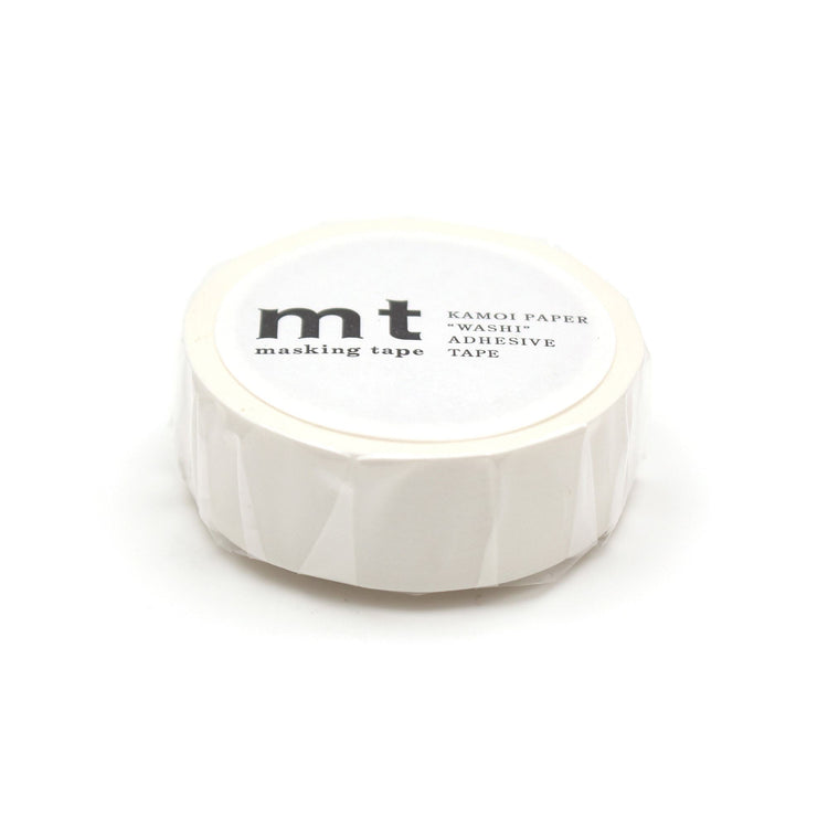 mt Basic Washi Tape — Matte White 7m — pattern detail