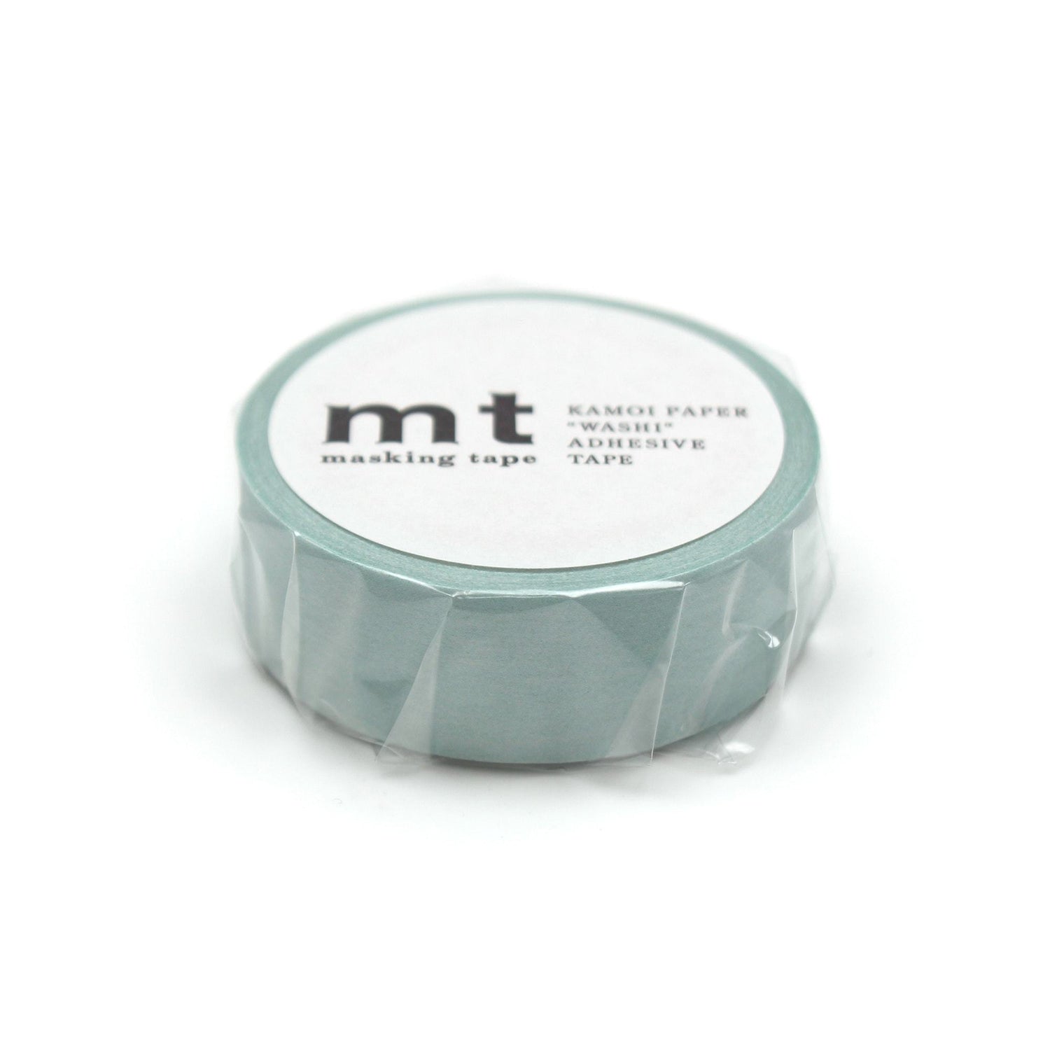 mt Basic Washi Tape — Pastel Turquoise 7m — pattern detail