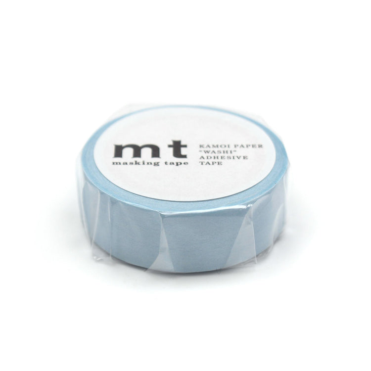 mt Basic Washi Tape — Pastel Cyan 7m — pattern detail