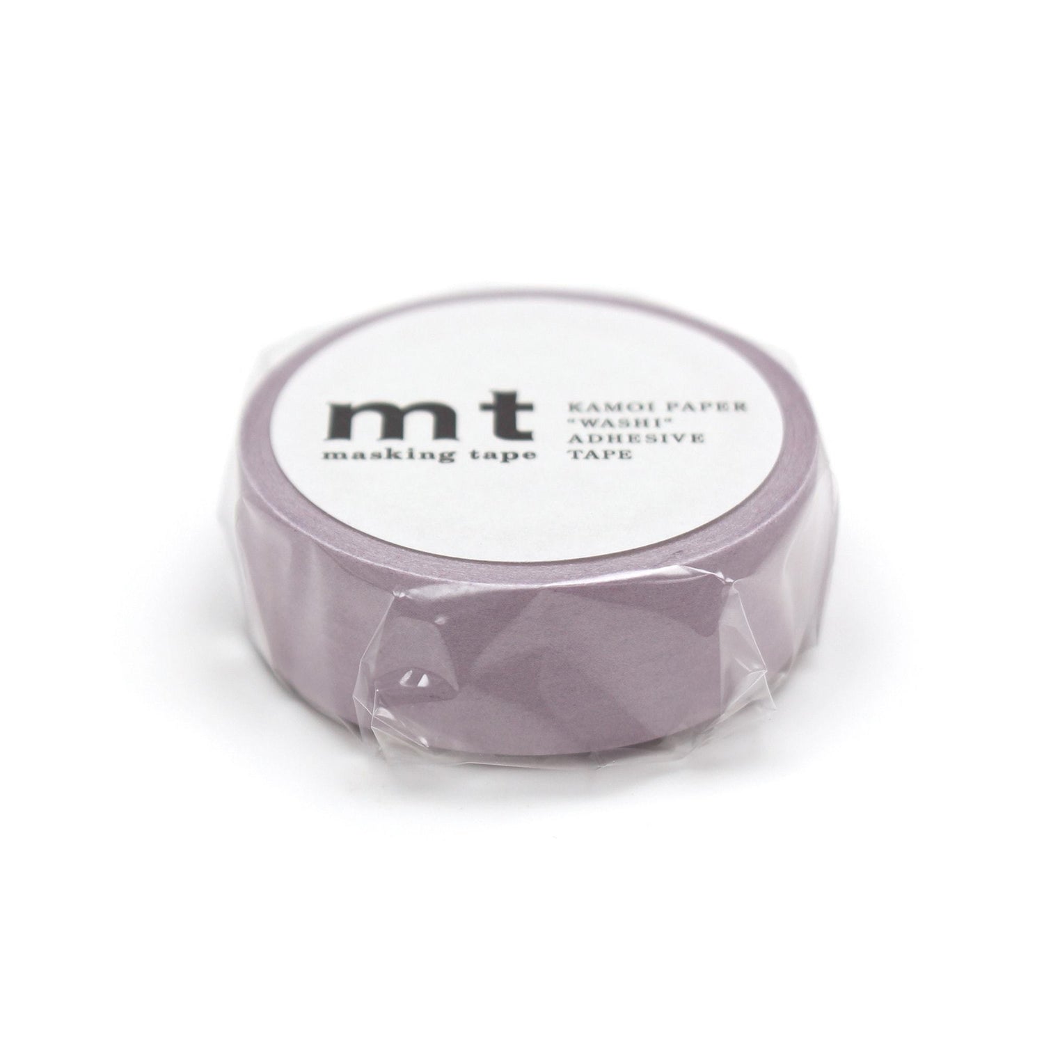mt Basic Washi Tape — Pastel Raspberry 7m — pattern detail