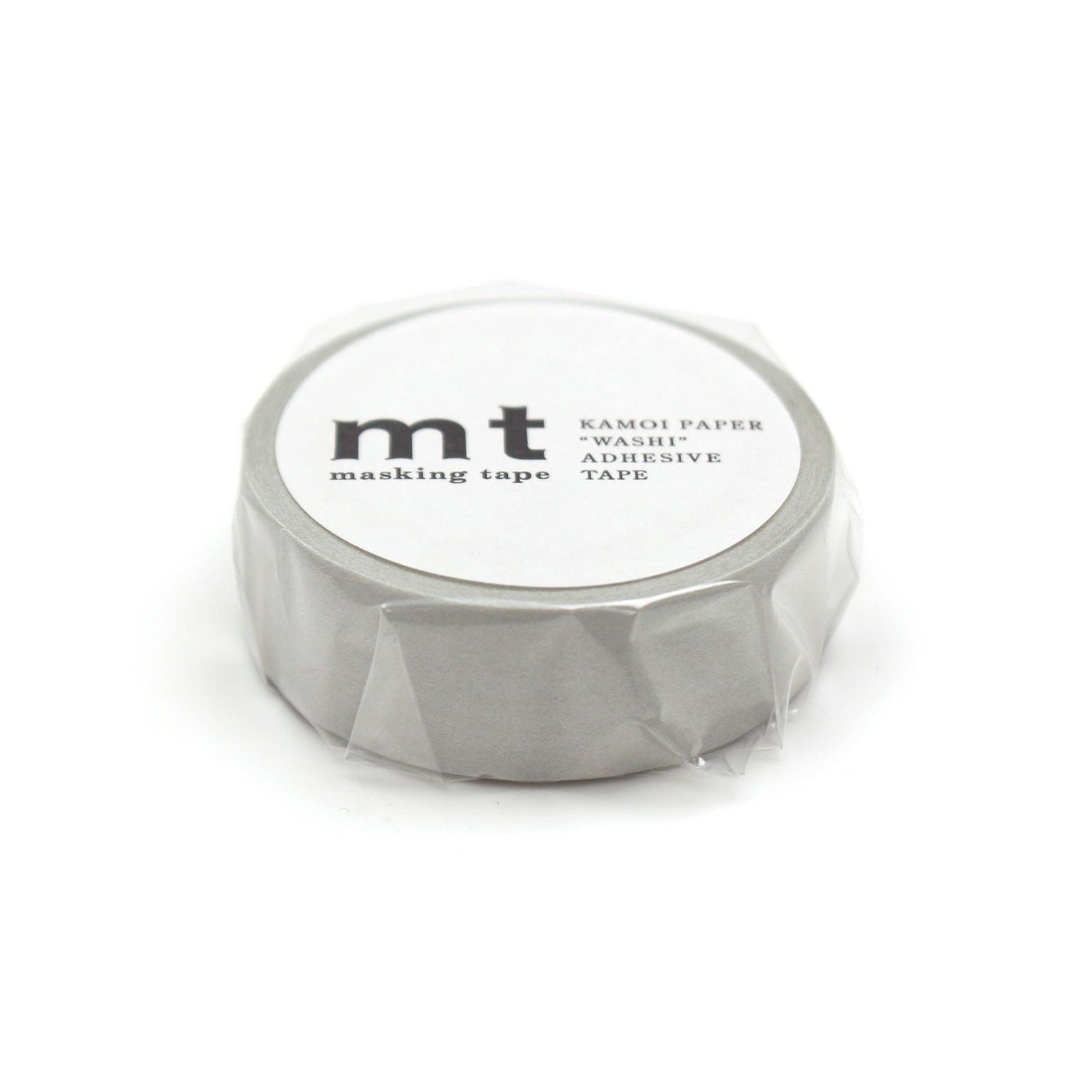 mt Basic Washi Tape — Pastel Pearlgray 7m — pattern detail