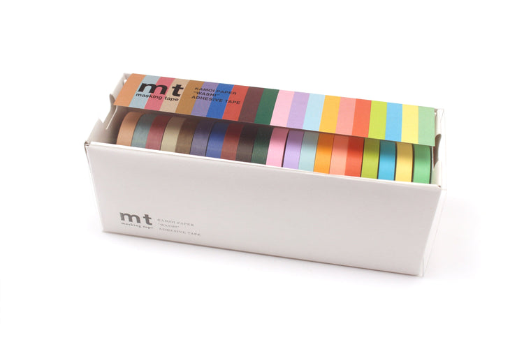 mt 20P Washi Tape — Light and Muted Color — pattern detail
