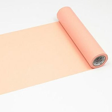 mt Casa 200mm Washi Tape — Peach — roll front