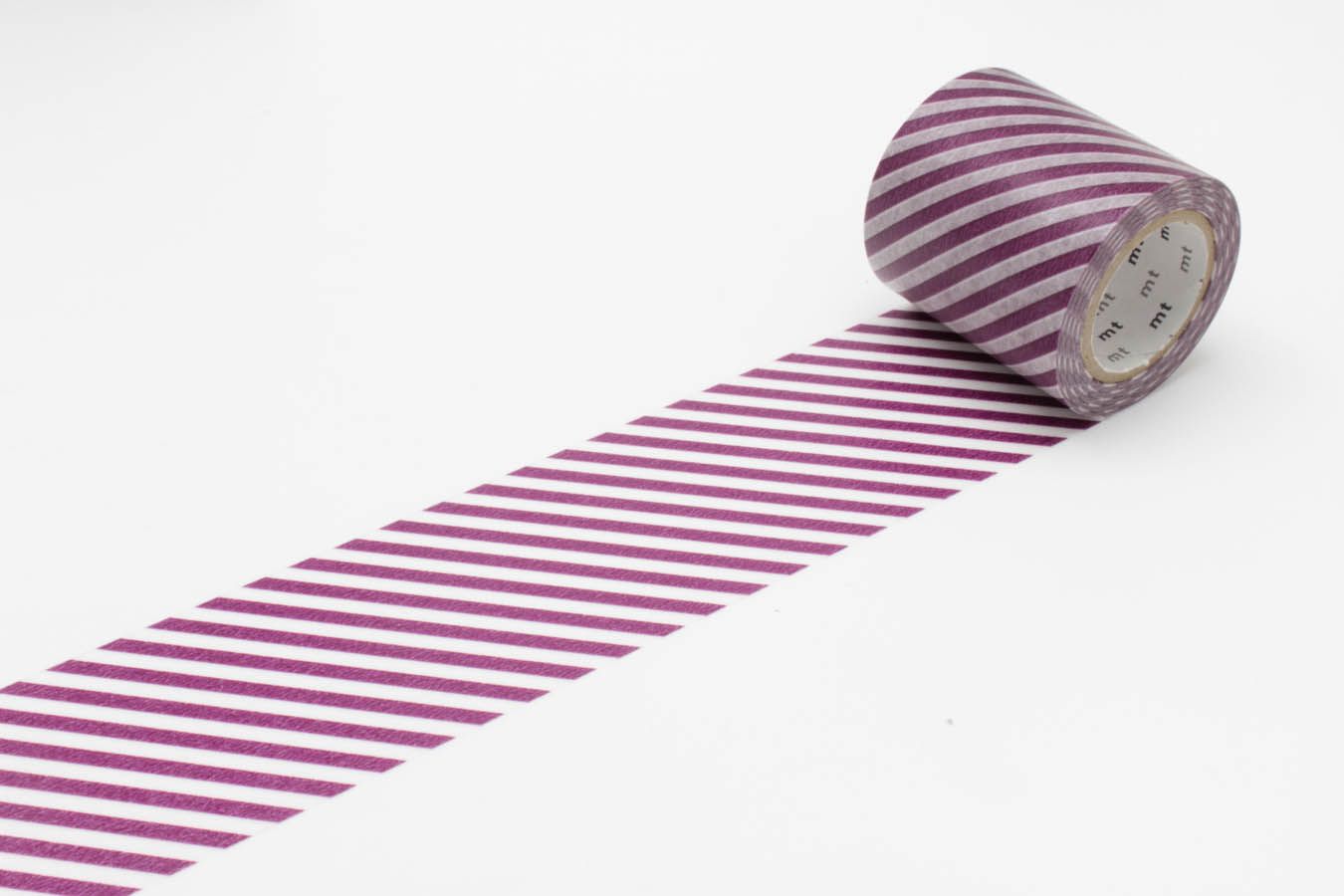 mt Casa 50mm Stripe Purple wide washi tape (MTCA5062) | Washi Wednesday