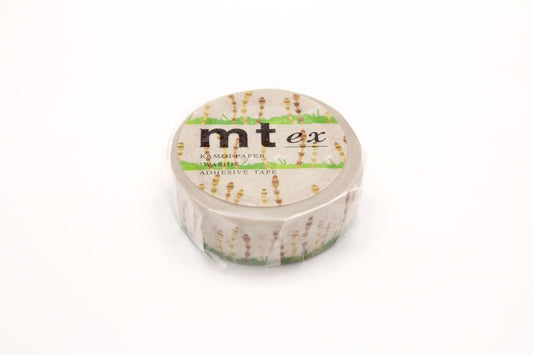 mt EX Washi Tape — Horsetail — pattern detail