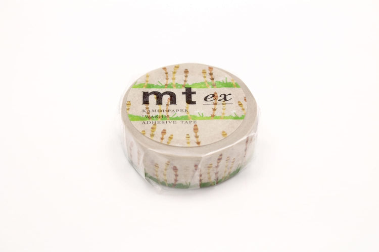 mt EX Washi Tape — Horsetail — pattern detail