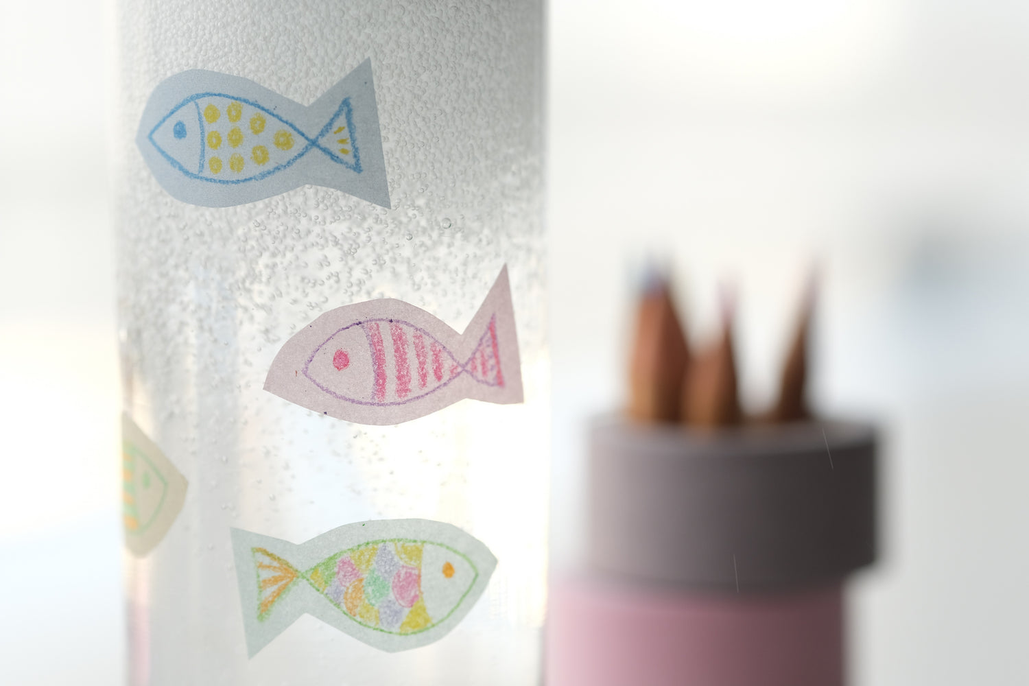 mt Kaku Kaku Write And Draw Washi Tape — Mocha — colour close-up