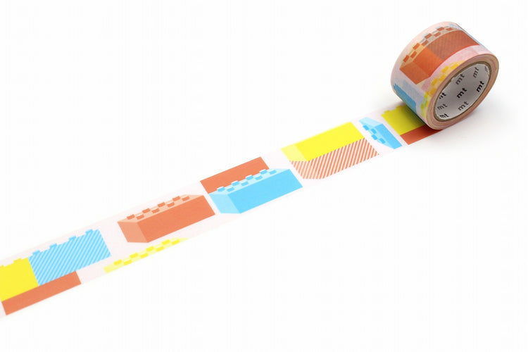 mt Kaku Kaku Write And Draw Washi Tape — Blocks — pattern detail
