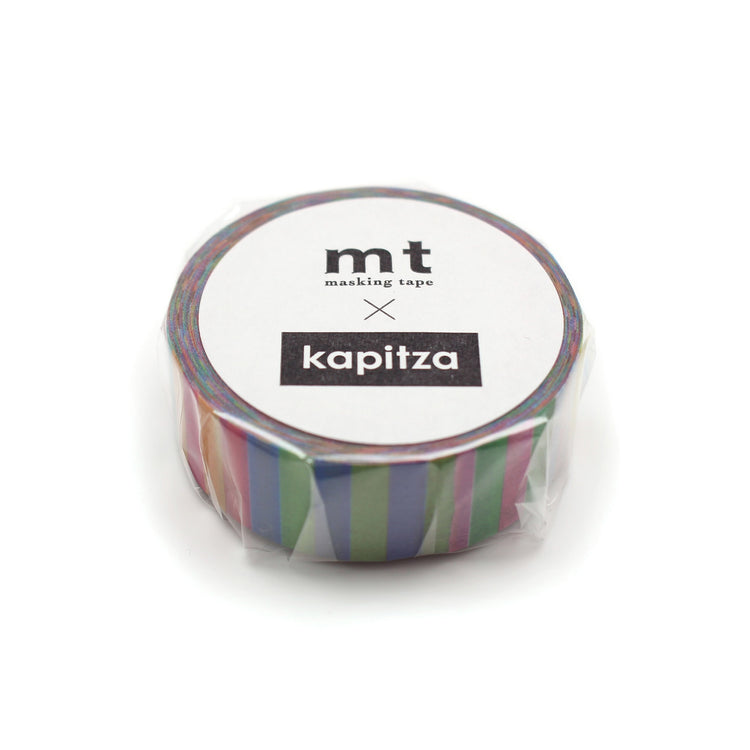mt x Kapitza Washi Tape — Candy Stripe — pattern detail